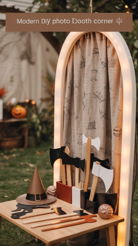 DIY Photo Booth Corner