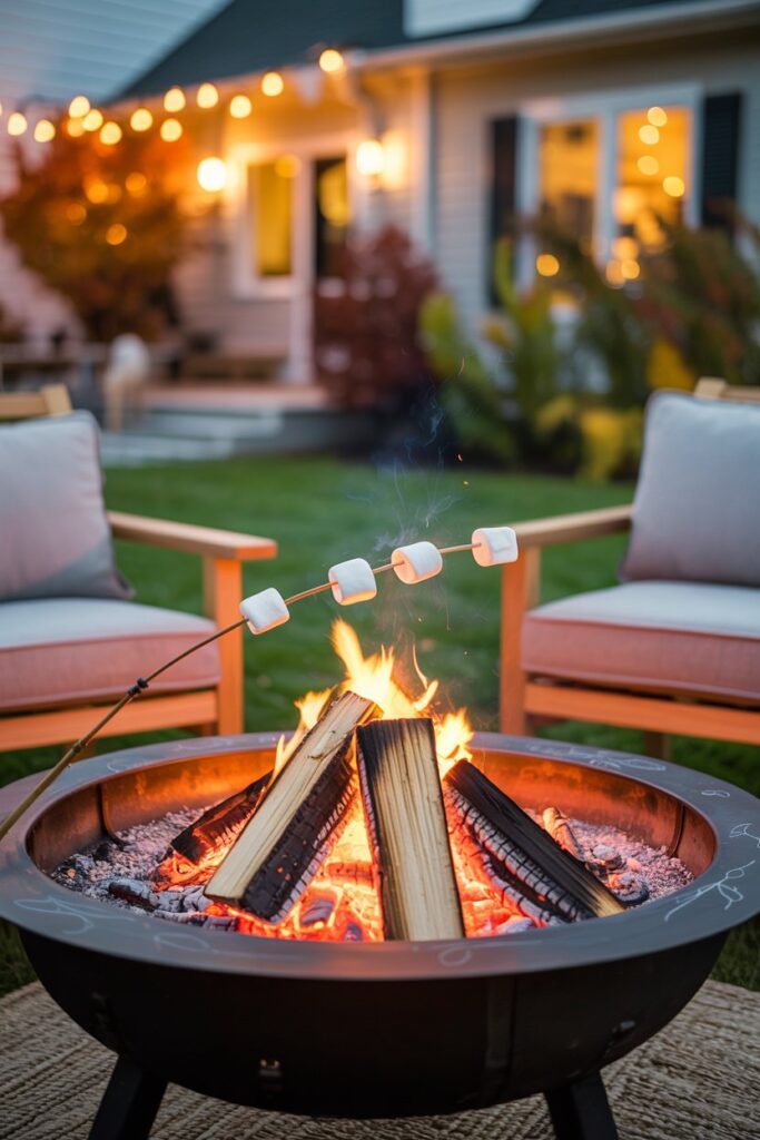 Fire Pit or Faux Campfire