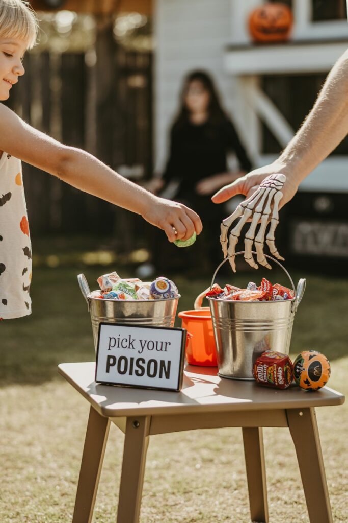 Trick-or-Treat Station for Kids