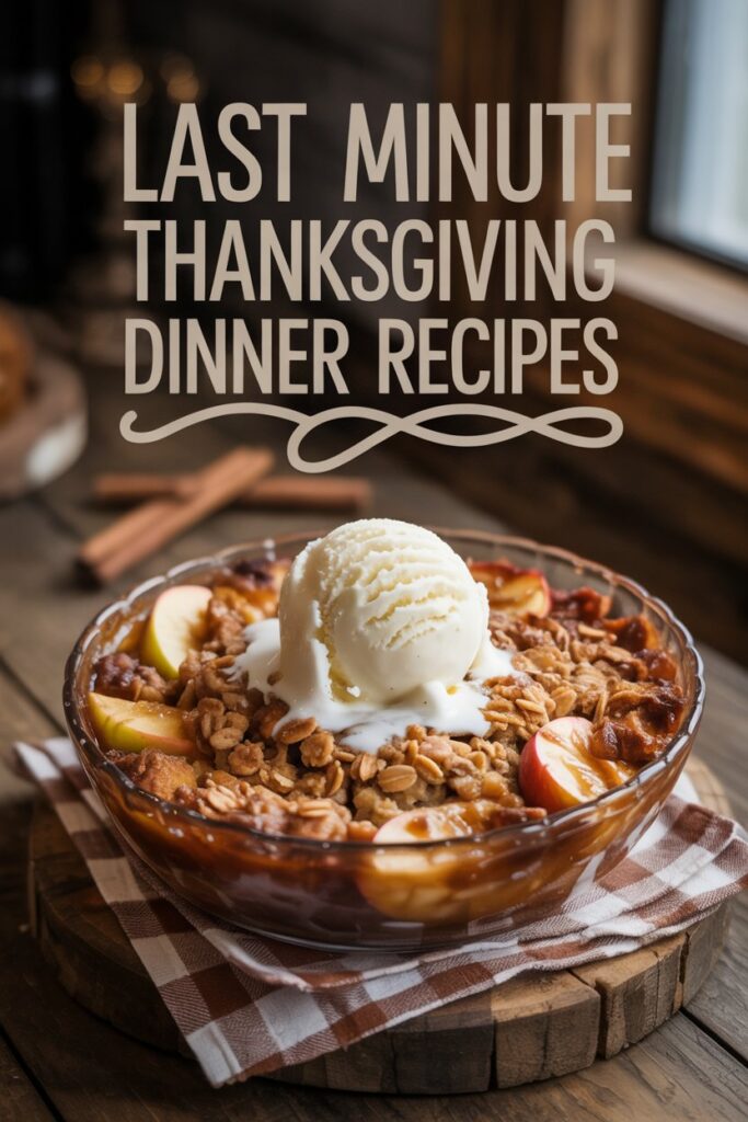 11. Apple Crisp (Faster Than Pie)