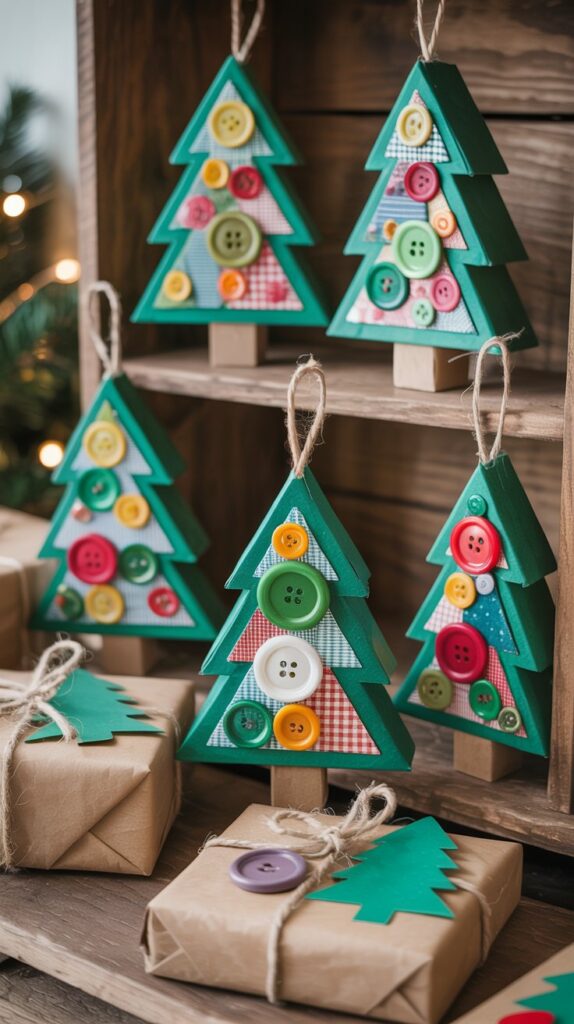 11. Cereal Box Christmas Trees 🌲