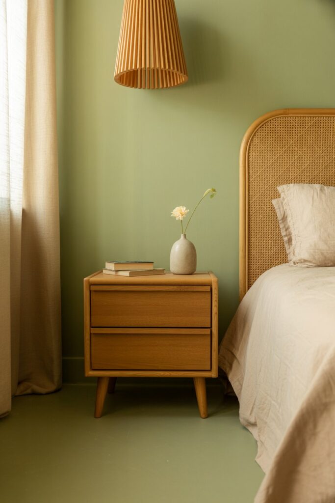 2. Add Natural Wood Accents