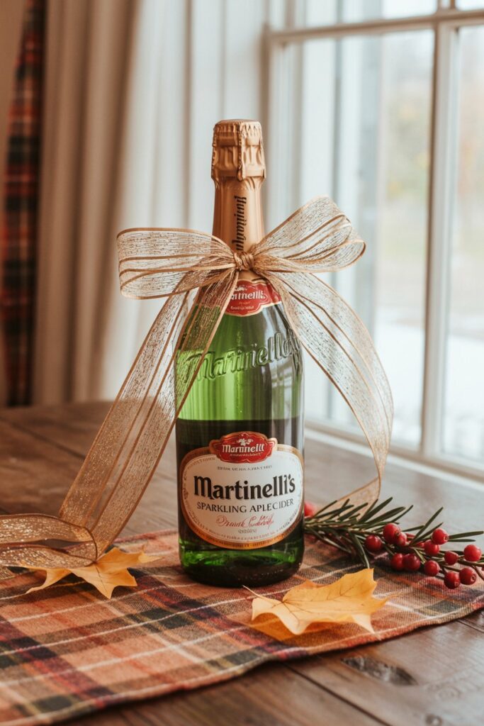 3. A Bottle of Sparkling Cider