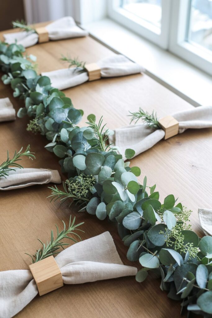 3. Mix in Natural Greenery