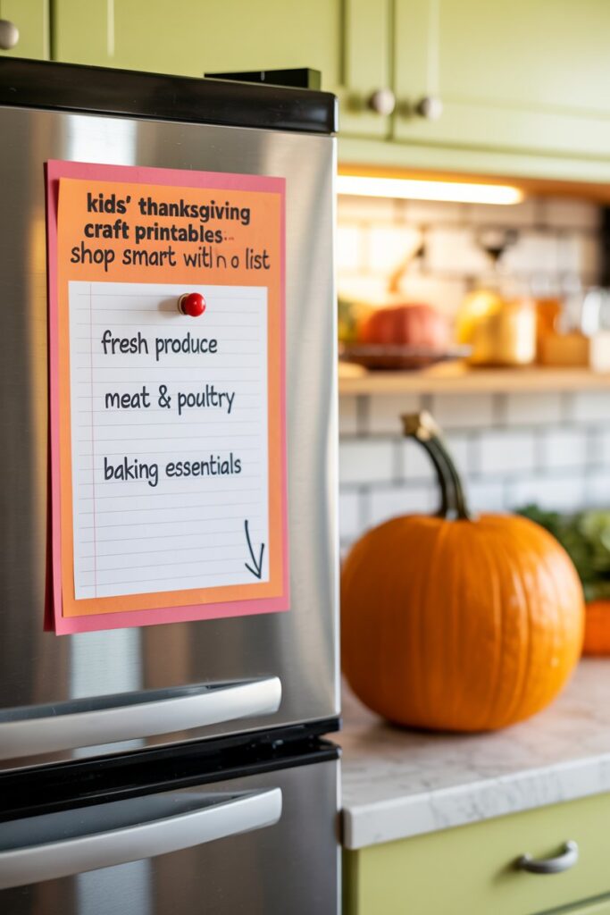 3. Shop Smart with a Master List