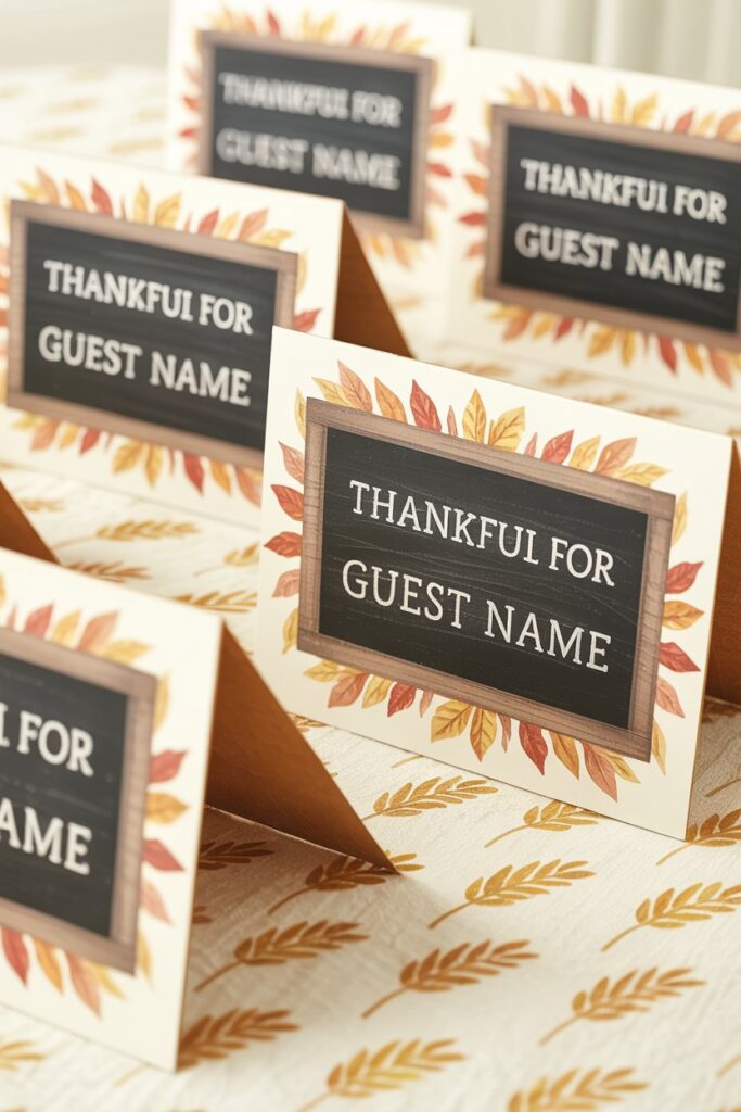 5. Chalkboard Mini Signs 🖊️