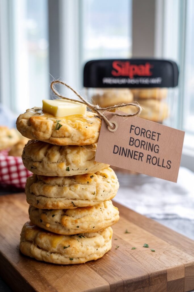 8. Cheddar Garlic Biscuits