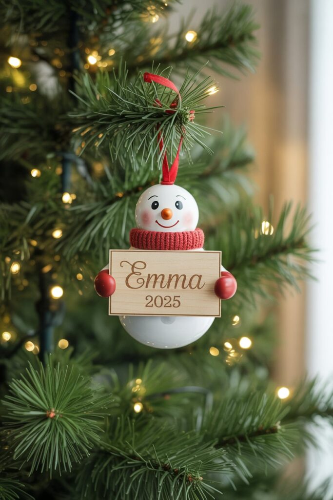 9. A Personalized Ornament