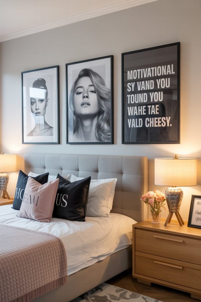 9. Add Salon-Style Wall Art