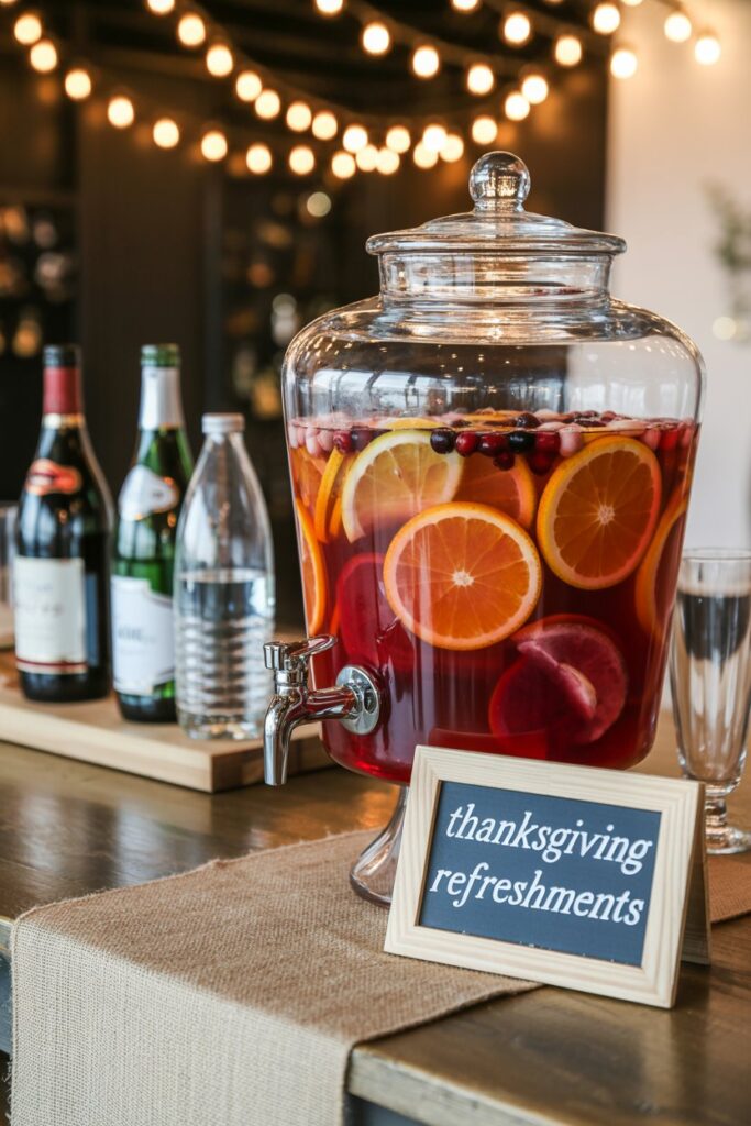 9. Stock a Drink Station