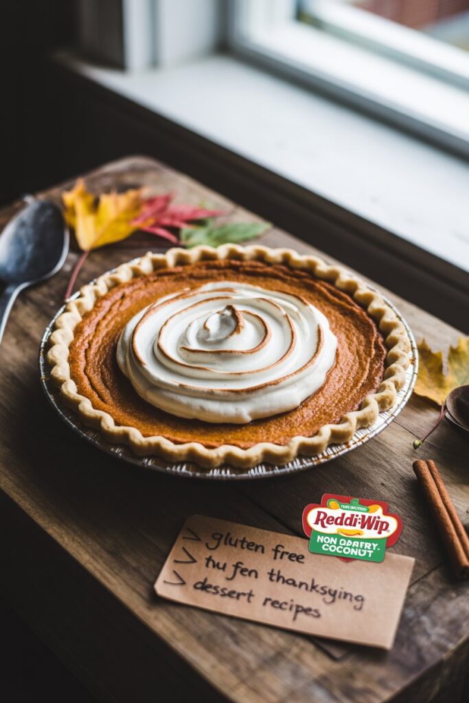 Classic Gluten Free Pumpkin Pie