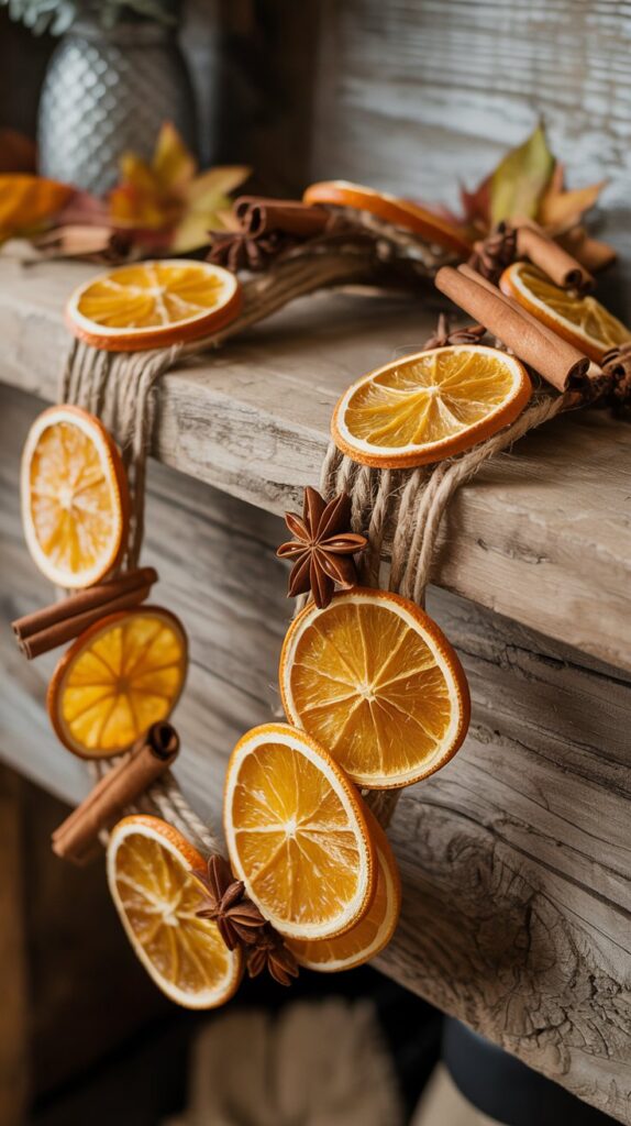 Dried Orange Garland
