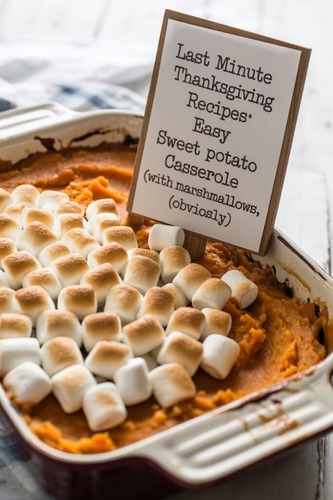Easy Sweet Potato Casserole