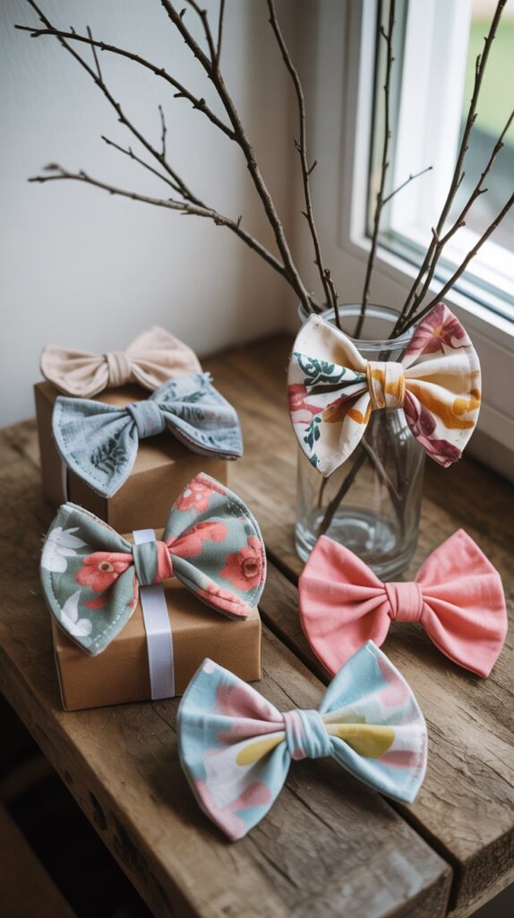 Fabric Scrap Bows