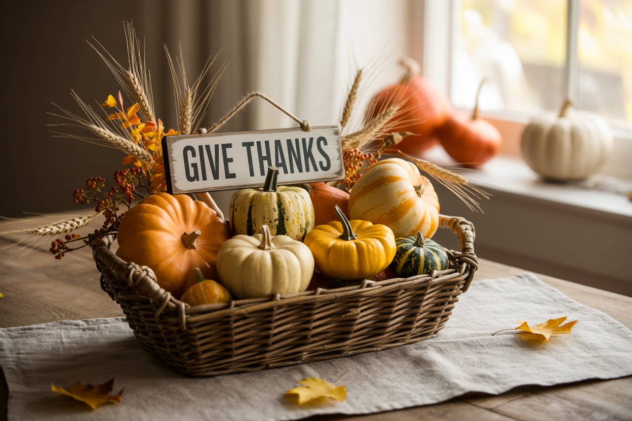 Fall Harvest Thanksgiving Home Decor