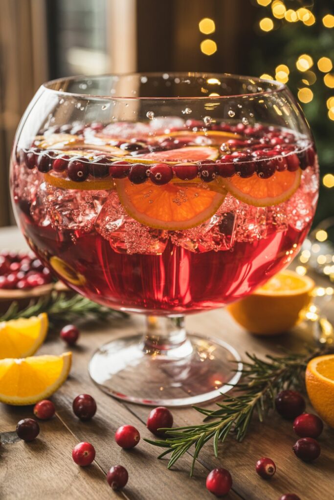 Festive Holiday Punch