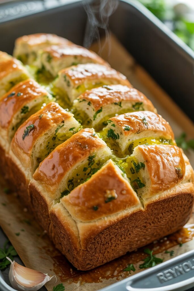 Garlic Butter Pull-Apart Bread