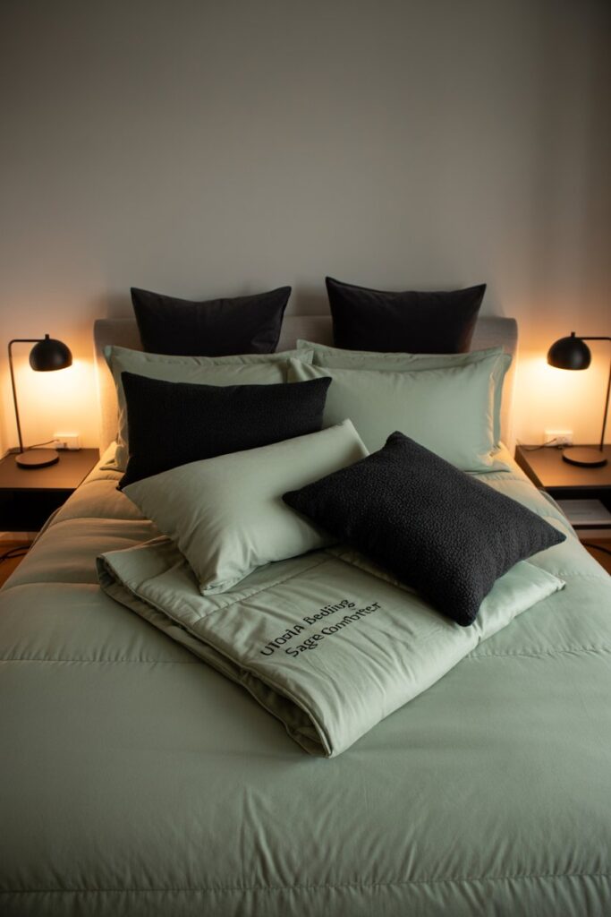 Go Moody with Sage + Dark Accents