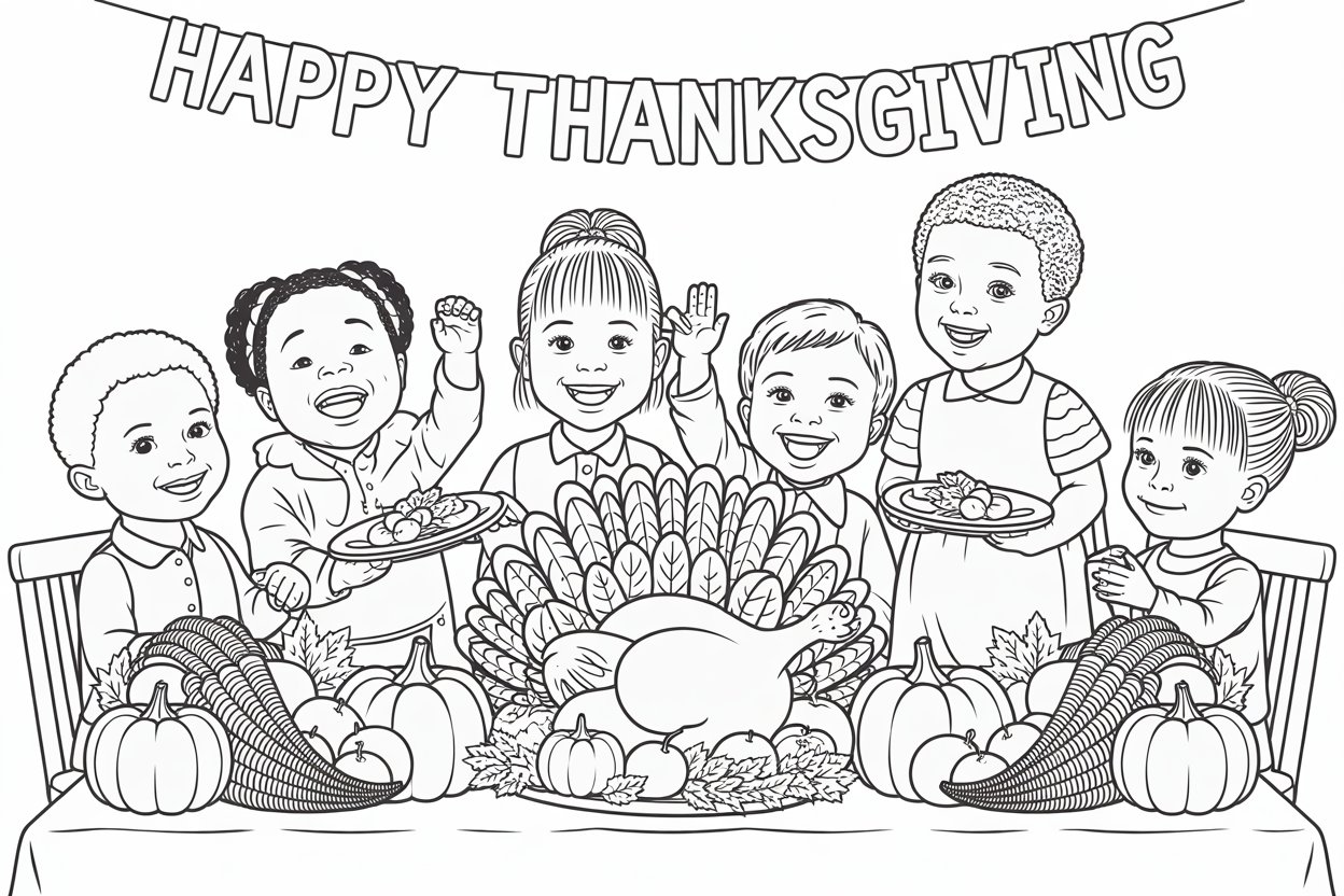 Kids’ Thanksgiving Craft Printables