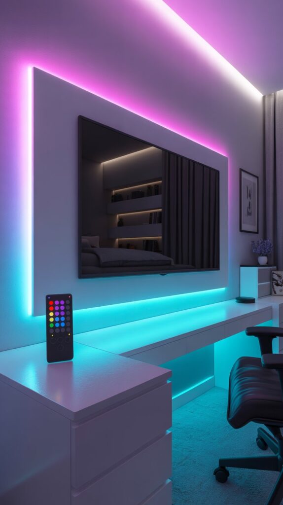 . LED Strip Lights with Remote