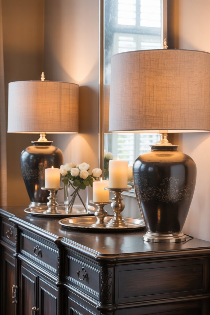 Layer in Stylish Lamps
