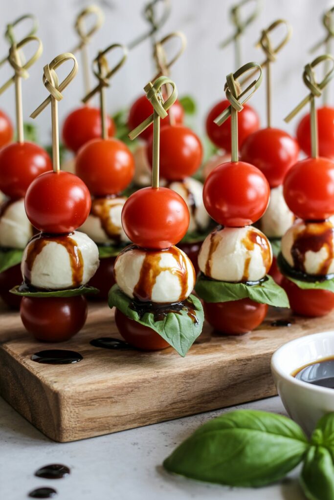Mini Caprese Skewers