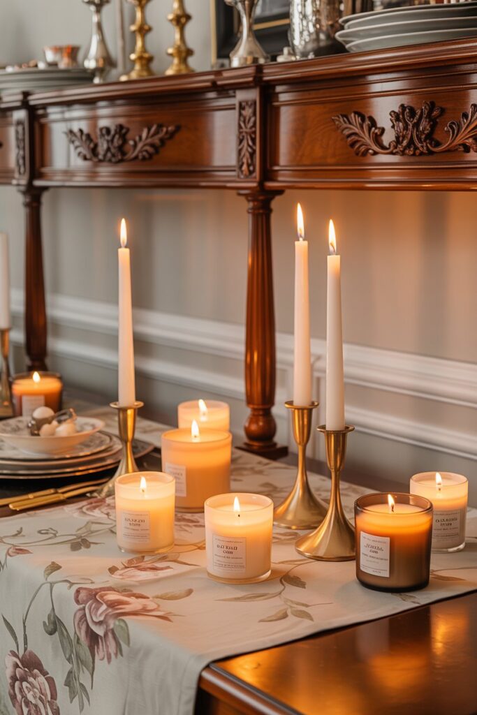Mix in Candles (Because Ambiance Matters)