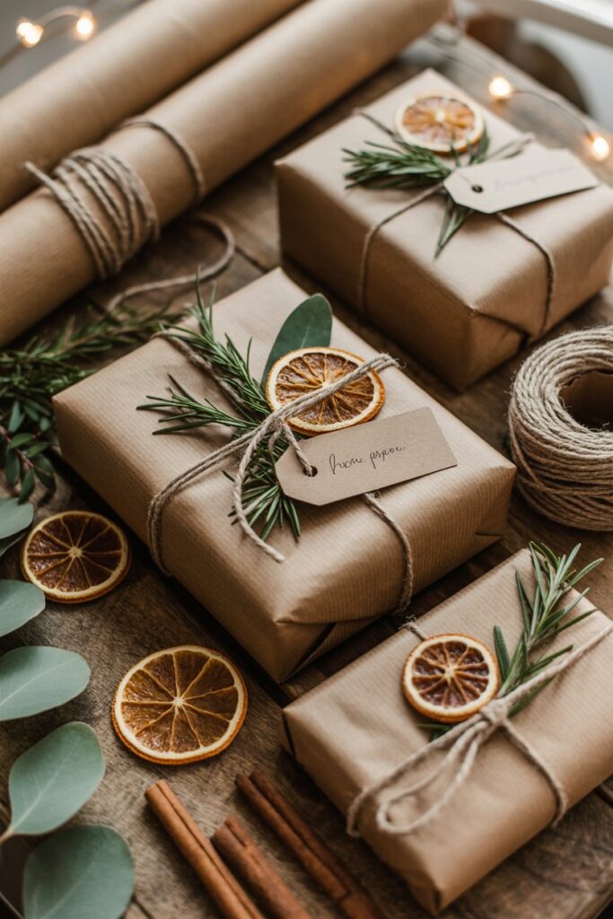 Paper Wrappers Kraft Recycled