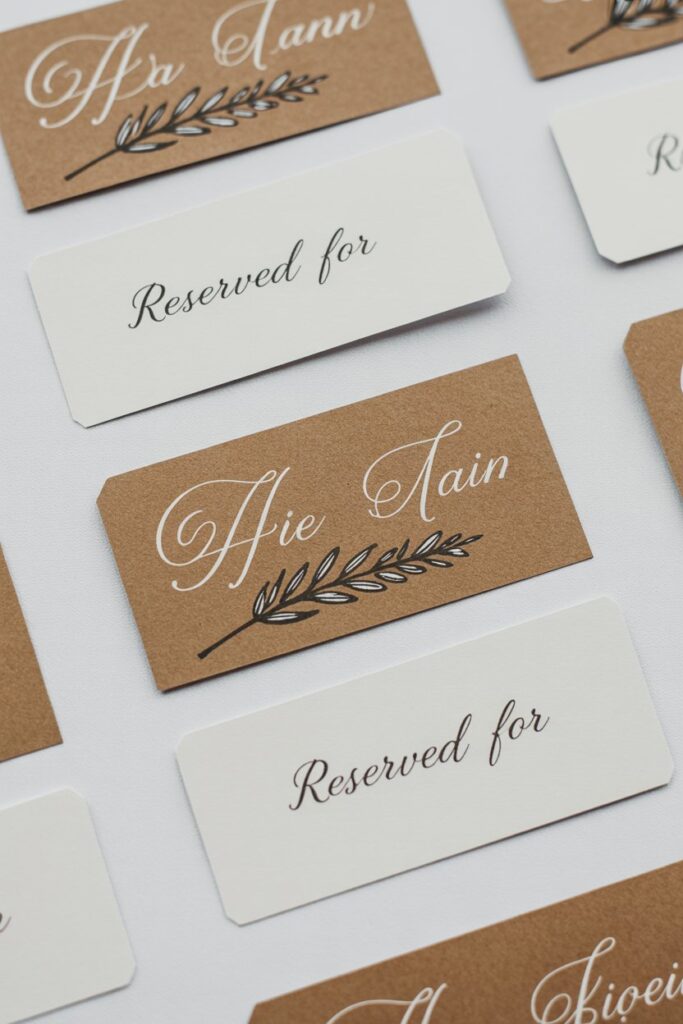 Place Cards
