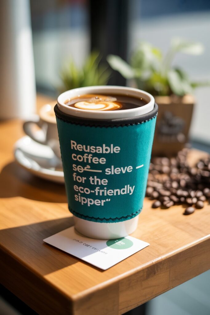 Reusable Coffee Sleeve —
