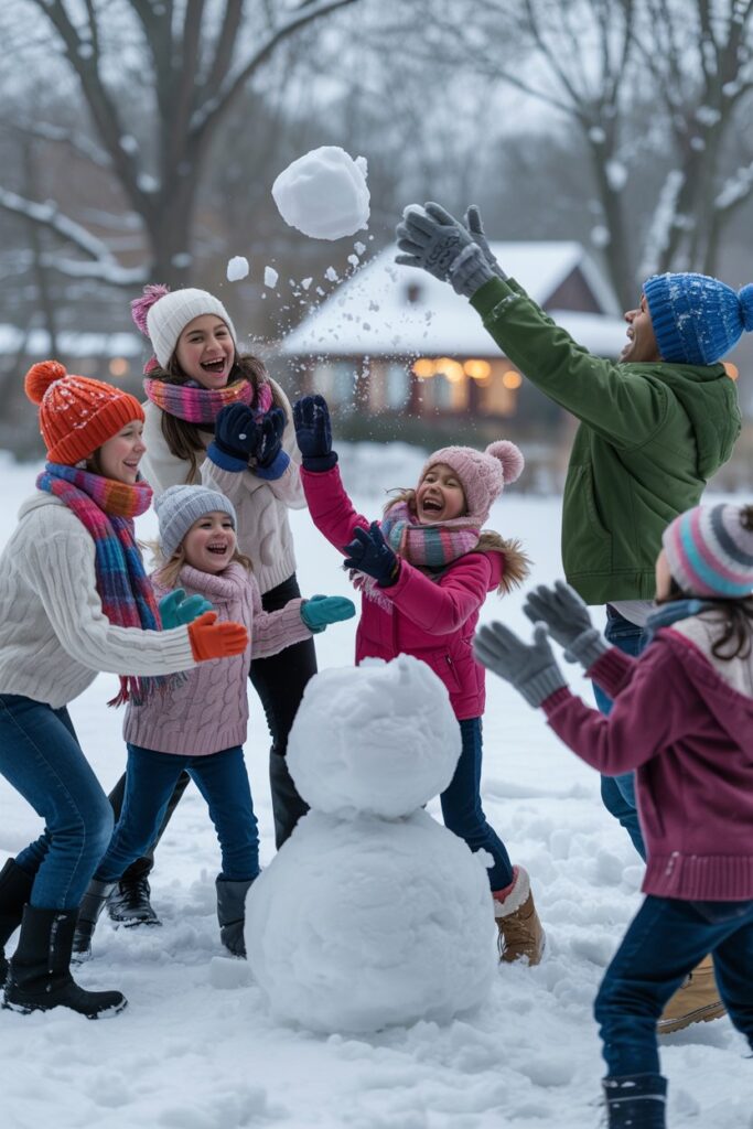 Snowy Outdoor Shoot