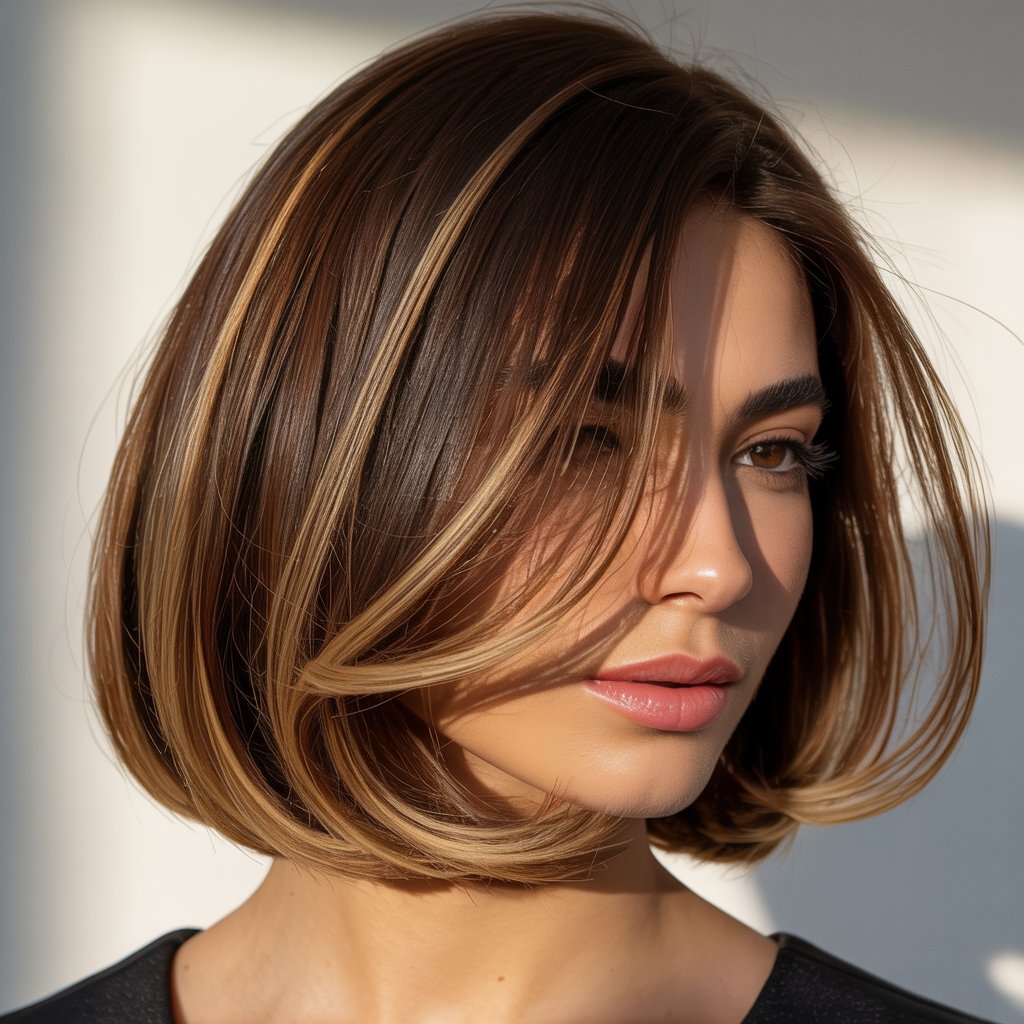 7. The Balayage Bob Glow-Up