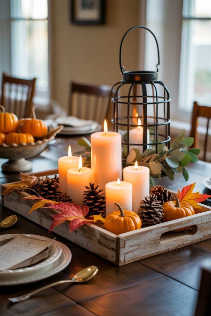 Add a Rustic Centerpiece