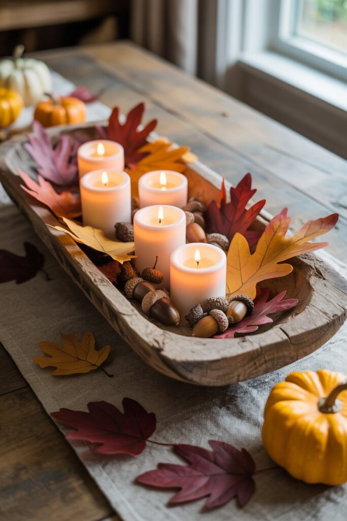 Add a Rustic Centerpiece