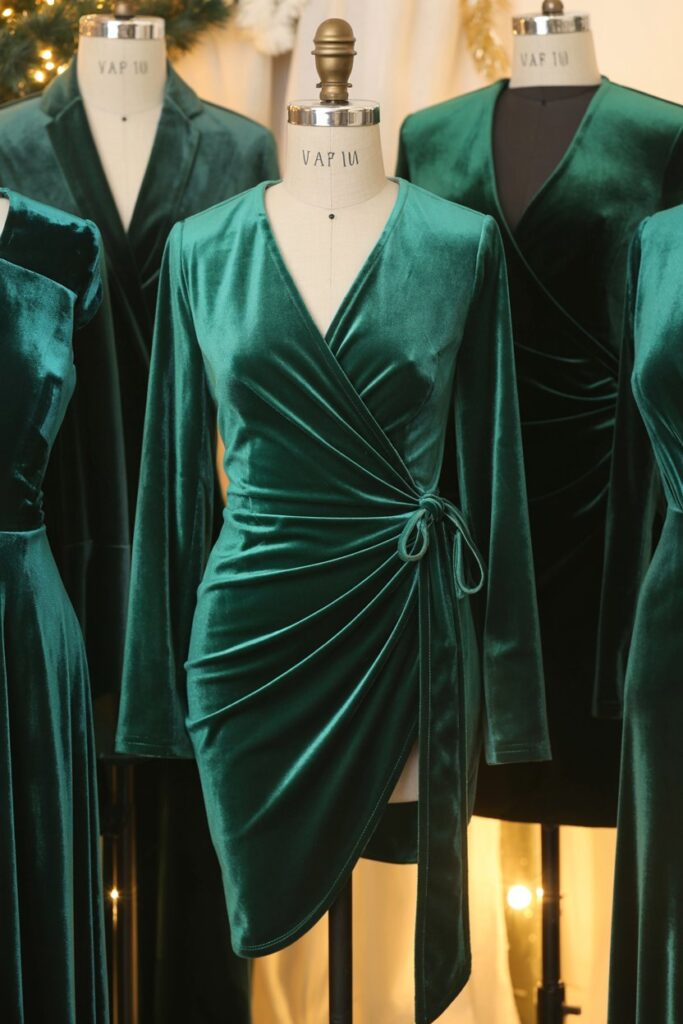 Best Emerald Velvet Dresses