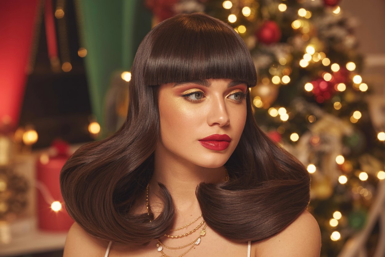 Blunt Fringe Haircut