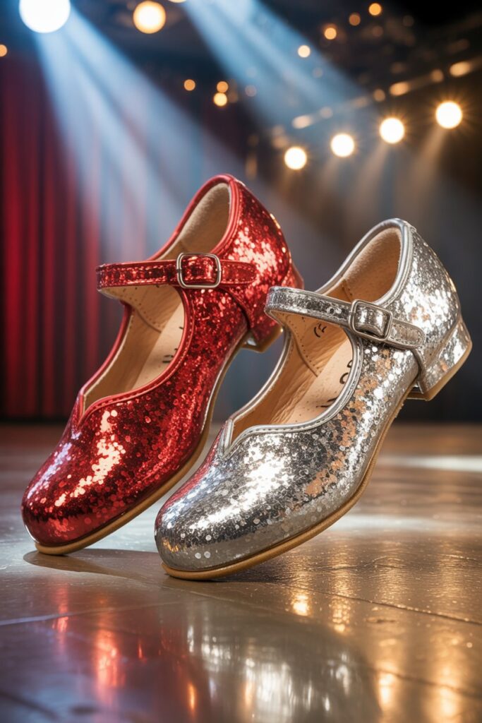 Capezio Glitter Tap Dance Shoes