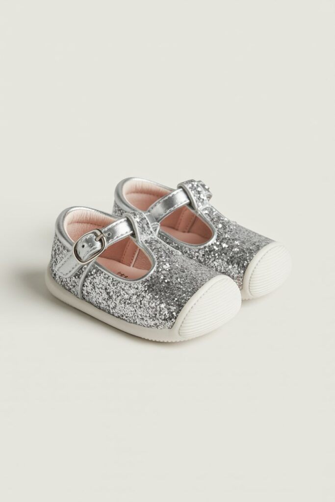 Carter’s Silver T-Strap