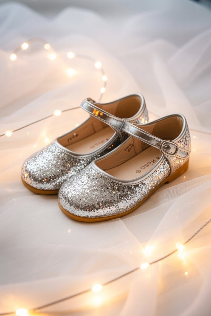 DREAM PAIRS Girl’s Glitter