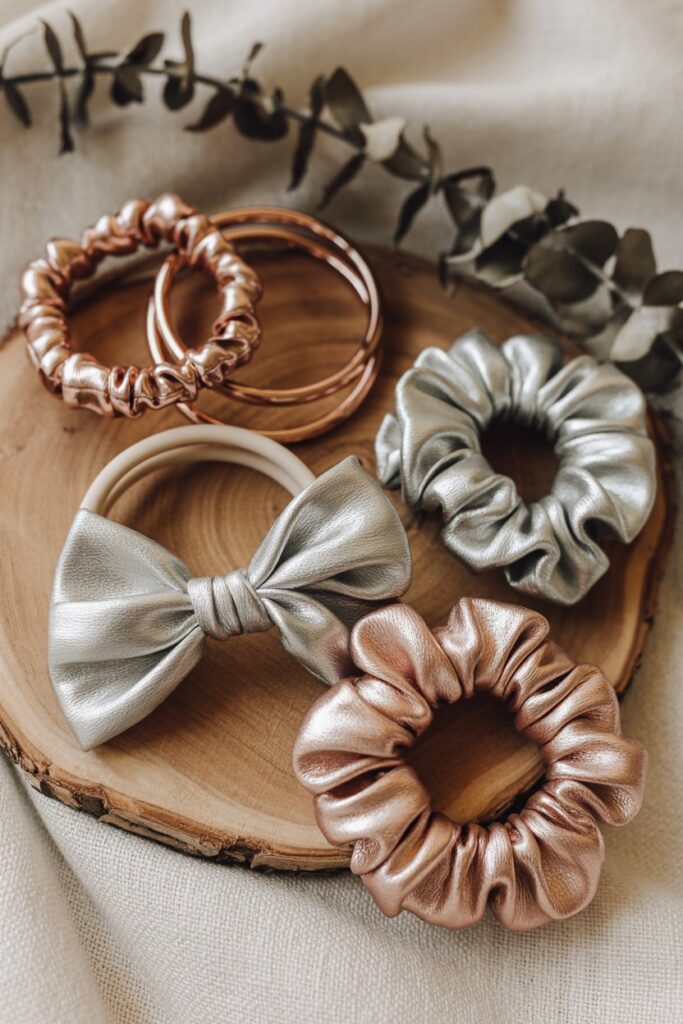 Eco Metallic Hair Accessories