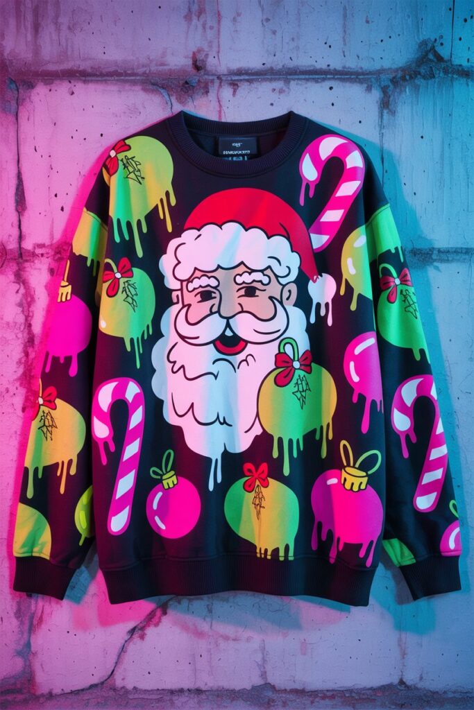 Graphic Graffiti Jumper