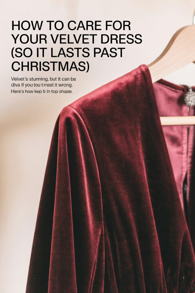 How to Care for Your Velvet Dress