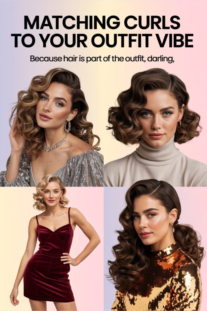 Matching Curls to Your Outfit Vibe