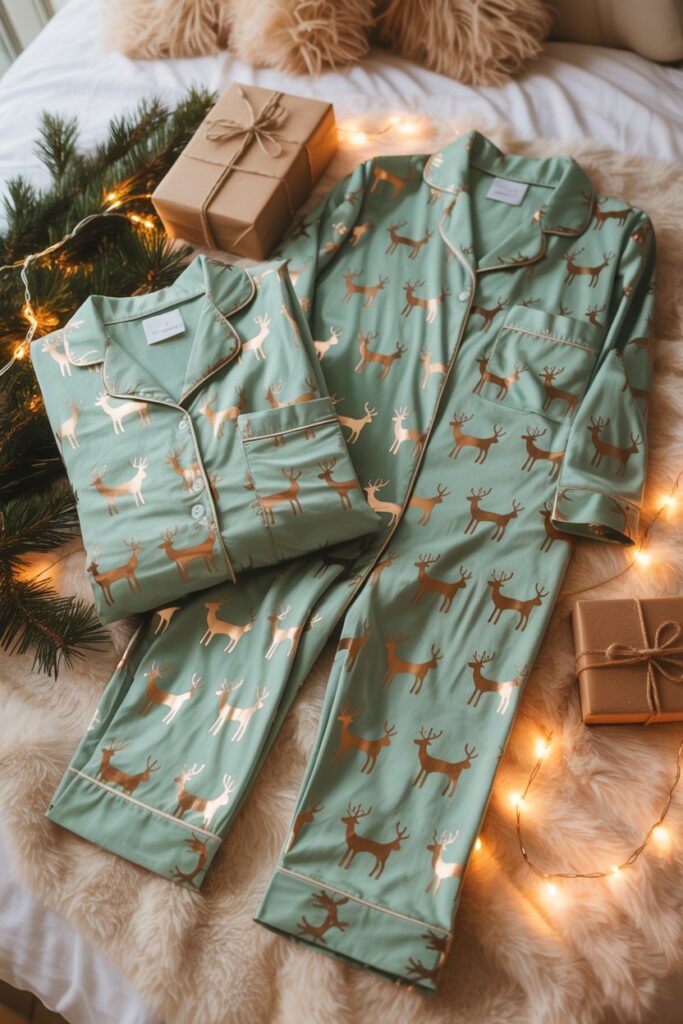 Organic Metallic Pajama Sets