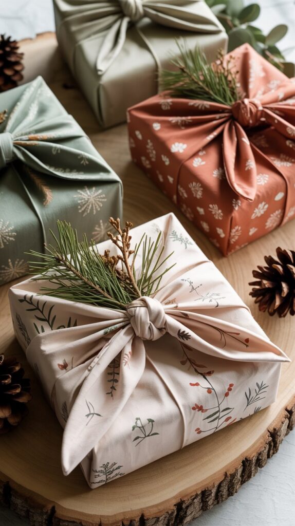Reusable Fabric Gift Wrap