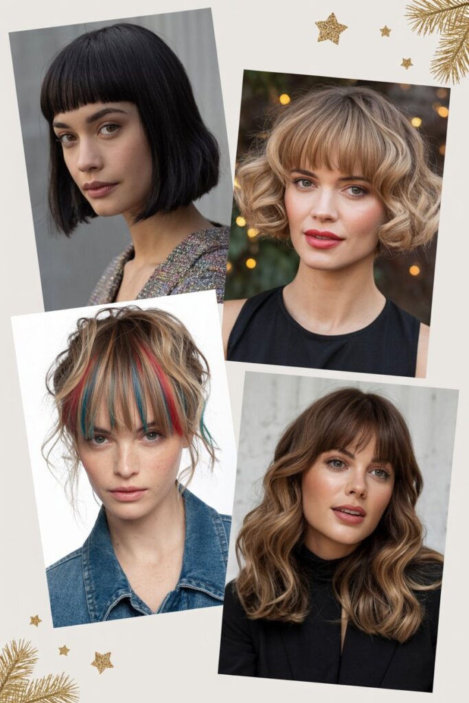 Rocking the Blunt Fringe