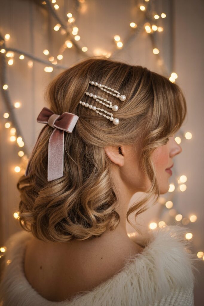 Romantic Half-Up Layered