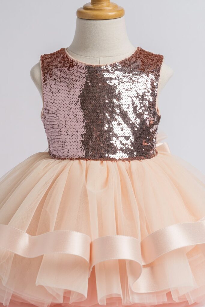 Sequin & Tulle Party Dress