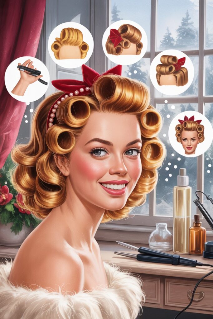 Shirley Temple” Curl Routine