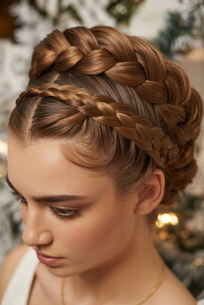 The Classic Crown Braid